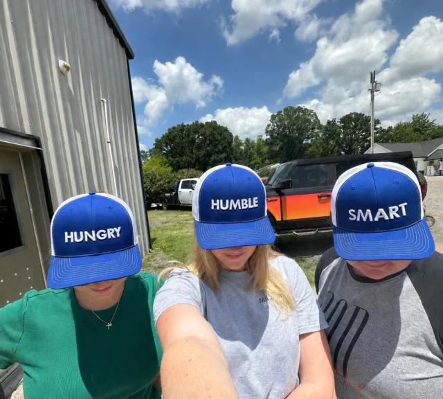 Hungry. Humble. Smart.

These aren't just words on a hat. They're part of the core values that guide how we work, serve our customers, and support one another every day.
#hungry #humble #smart #themillikencorporation